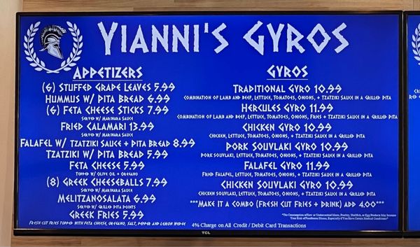 Yianni's Gyros by null