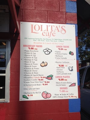 Menu photo 7 Loli's Cafe San Marcos, TX Menu photo 7 Loli's Cafe San Marcos, TX