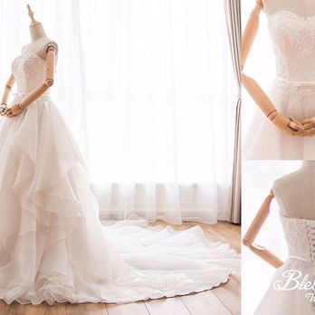 Blessings Wedding Boutiq - Beaed Lace Sweetheart Strapless Ruffled Organza Wedding Dress
WG11 - Bridal Near Me