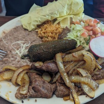 Senor Taco - Asada plate - Mexican Near Me - Santa Maria, California
