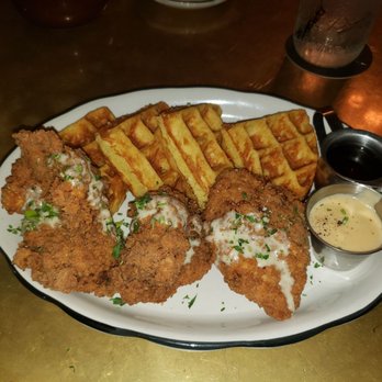 Moonshine Grill - Chicken and waffles - Southern Near Me - Austin, Texas