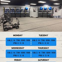 Redlands Fit Body Boot Camp - Class Schedule