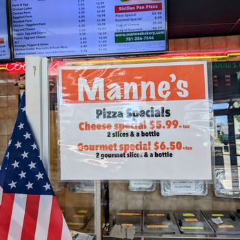 Manne's Bakery - Pizza Special. Great deal! - Bakeries Near Me - Revere, Massachusetts
