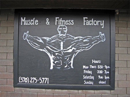 Muscle Fitness Factory Logo