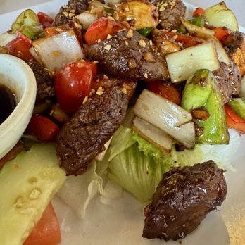 Garlic and Chives - Shaking Filet Mignon w/ Whole Garlic - Vietnamese Near Me - Garden Grove, California Garlic and Chives - Shaking Filet Mignon w/ Whole Garlic - Vietnamese Near Me - Garden Grove, California