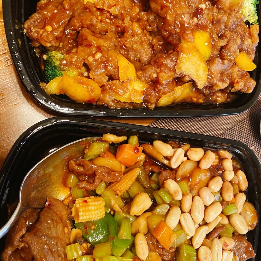 China Wok - two take out containers of food - Chinese Near Me - Omaha, Nebraska
