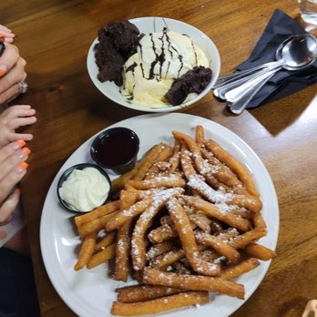 Wine Ranch Grill & Cellars - Beignet Fries and Brownie Sundae - American Near Me - Murrieta, California Wine Ranch Grill & Cellars - Beignet Fries and Brownie Sundae - American Near Me - Murrieta, California
