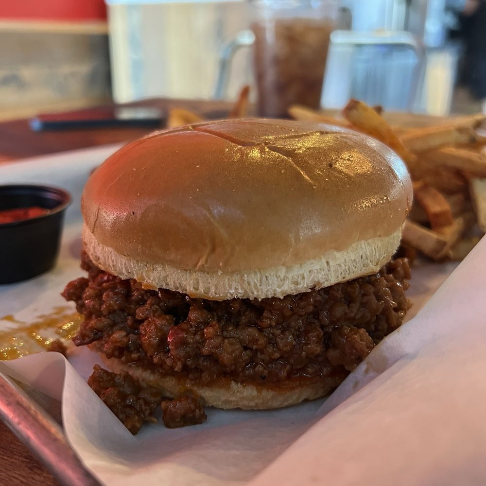 Copper State Barbecue - Sloppy Joe with ground brisket - Barbeque Near Me - Scottsdale, Arizona Copper State Barbecue - Sloppy Joe with ground brisket - Barbeque Near Me - Scottsdale, Arizona