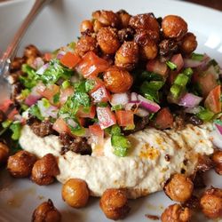 Abigail Street - Wood grilled octopus - only 1 tentacle. The fried chick peas are really good. Overall it was too spicy to for me.