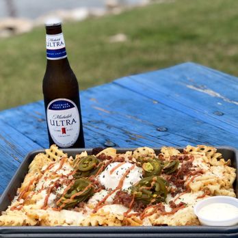 Sand Bar On False River - a beer and pizza - American Near Me - Oscar, Louisiana Sand Bar On False River - a beer and pizza - American Near Me - Oscar, Louisiana