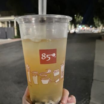 85°C Bakery Cafe - Lychee green tea boba - Coffee & Tea Near Me - Chino Hills, California