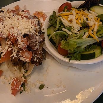 Brewbakers Brewing Company - Tacos and included side salad - American Near Me - Visalia, California Brewbakers Brewing Company - Tacos and included side salad - American Near Me - Visalia, California