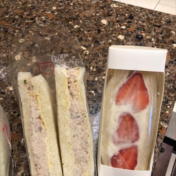 Mana Sandwiches - Strawberry Nutella and tuna - Sandwiches Near Me - Honolulu, Hawaii