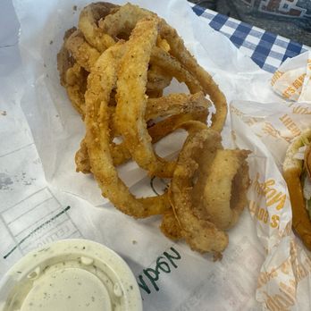 Mighty Fine Burgers - Onion rings - Burgers Near Me - Kyle, Texas