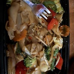 Drunken noodles