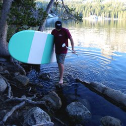 Surf Shack and Paddle - We don't recommend going offshore but just want to show off our beautiful, large boards for a smooth ride and easy balance. SUP is for All!