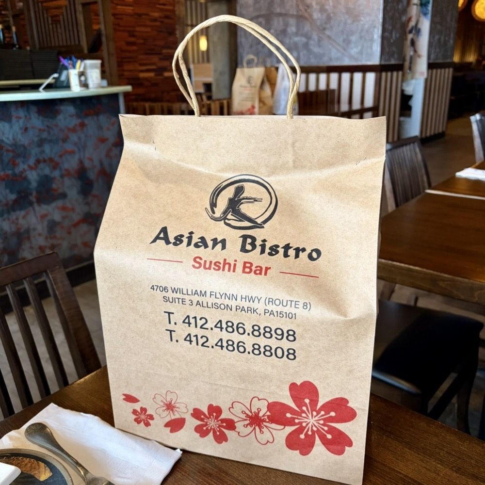 K Asian Bistro - Takeout bag - Japanese Near Me - Allison Park, Pennsylvania K Asian Bistro - Takeout bag - Japanese Near Me - Allison Park, Pennsylvania