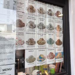 Cullens Ice Cream on the River - Menu