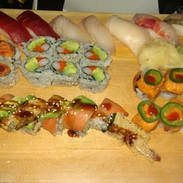 Sushi for 2 with Daruma and crunchy jalapeno rolls
