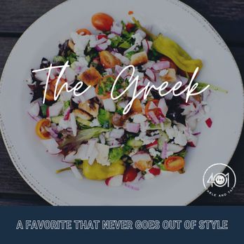 The '401 - Our Greek Salad - American Near Me - Bellaire, Texas The '401 - Our Greek Salad - American Near Me - Bellaire, Texas