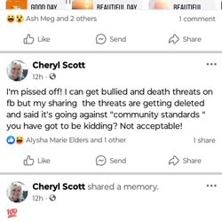 Basin Street Barbershop - There were no death threats. This woman has a screw loose.