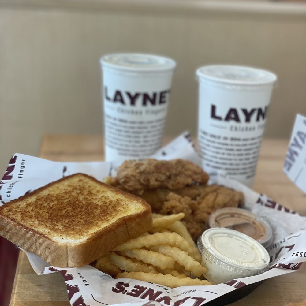 Layne's Chicken Fingers - The 5 Finger Original Oreo Milkshake - Fast Food Near Me - Katy, Texas