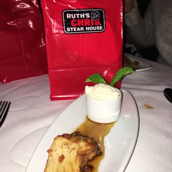 Ruth's Chris Steak House - Bread Pudding with Ice Cream - Steakhouses Near Me - Memphis, Tennessee Ruth's Chris Steak House - Bread Pudding with Ice Cream - Steakhouses Near Me - Memphis, Tennessee