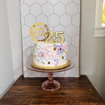 Chaos Custom Cakes - a cake decorated with flowers - Custom Cakes Near Me