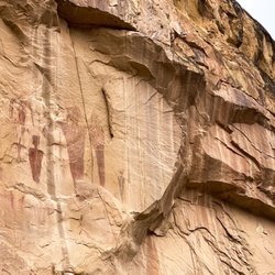 Sego Canyon Pictographs & Petroglyphs