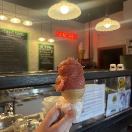 Cherry apple cider sorbet Cherry apple cider sorbet
