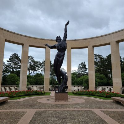 Time Capsule at Normandy American Cemetery and Memorial by null