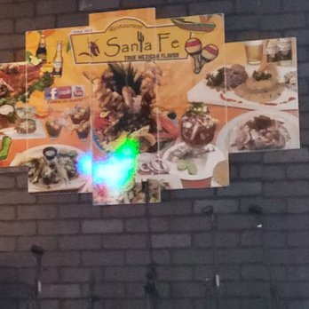Santa Fe Restaurant - a brick wall with a menu on it - Mexican Near Me - Cathedral City, California Santa Fe Restaurant - a brick wall with a menu on it - Mexican Near Me - Cathedral City, California