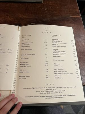 Menu photo 2 Blue Ribbon Sushi New York, NY Menu photo 2 Blue Ribbon Sushi New York, NY