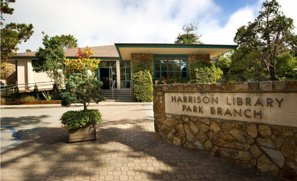 PARK BRANCH LIBRARY Updated June 2024 Mission St. & 6th Ave., CarmelbytheSea, California
