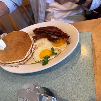 Pegah's Kitchen - Pancake Combo - American Near Me - Escondido, California Pegah's Kitchen - Pancake Combo - American Near Me - Escondido, California