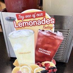 Regular Lemonade and Wildberry Lemonade. Regular Lemonade and Wildberry Lemonade.