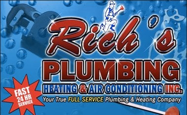 Slide of Rich's Plumbing Heating & Air Conditioning
