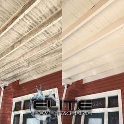 Elite Power Washing - Before and After - House Washing Services