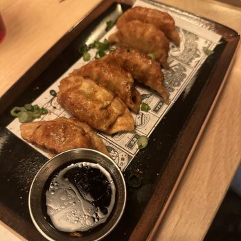 Ramen San - Chicken & Vegetable Gyoza - Whiskey Bars Near Me - Chicago, Illinois Ramen San - Chicken & Vegetable Gyoza - Whiskey Bars Near Me - Chicago, Illinois