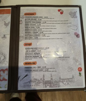 Menu photo 2 Paradise Biryani Pointe Fremont, CA