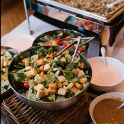 Mills Catering - Mill's Catering food from our Laurel Hall wedding: Randall C. Photo credit: Stacy Able Photography