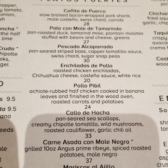 Caracol - Menu - Seafood Near Me - Houston, Texas Caracol - Menu - Seafood Near Me - Houston, Texas