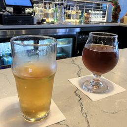 Smokey Rauchbier and Farmhouse Saison