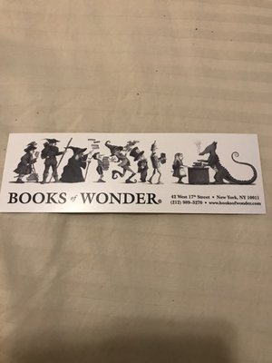 Books of Wonder by null