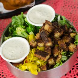 a bowl of food a bowl of food