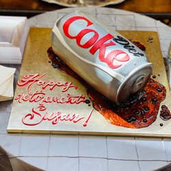 Alley Cake - Custom diet coke cake