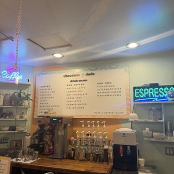 Chocolate Dude - Coffee menu - Coffee & Tea Near Me - Albuquerque, New Mexico