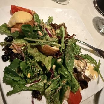 Mario's Portofino - Salad with the fried goat cheese - Italian Near Me - Reno, Nevada Mario's Portofino - Salad with the fried goat cheese - Italian Near Me - Reno, Nevada
