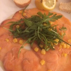 Trattoria Da Nonno - Lachs-Carpaccio