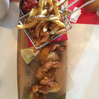 King's Corner - "Queen size" shrimp and chips - British Near Me - Jenkintown, Pennsylvania King's Corner - "Queen size" shrimp and chips - British Near Me - Jenkintown, Pennsylvania